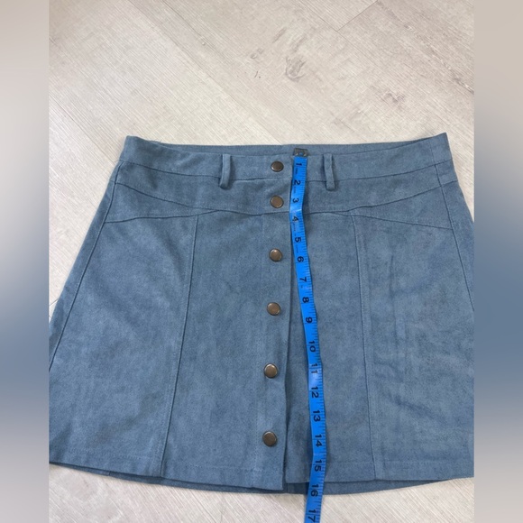 She + Sky Mini Skirt Women’s size Large - Picture 2 of 6